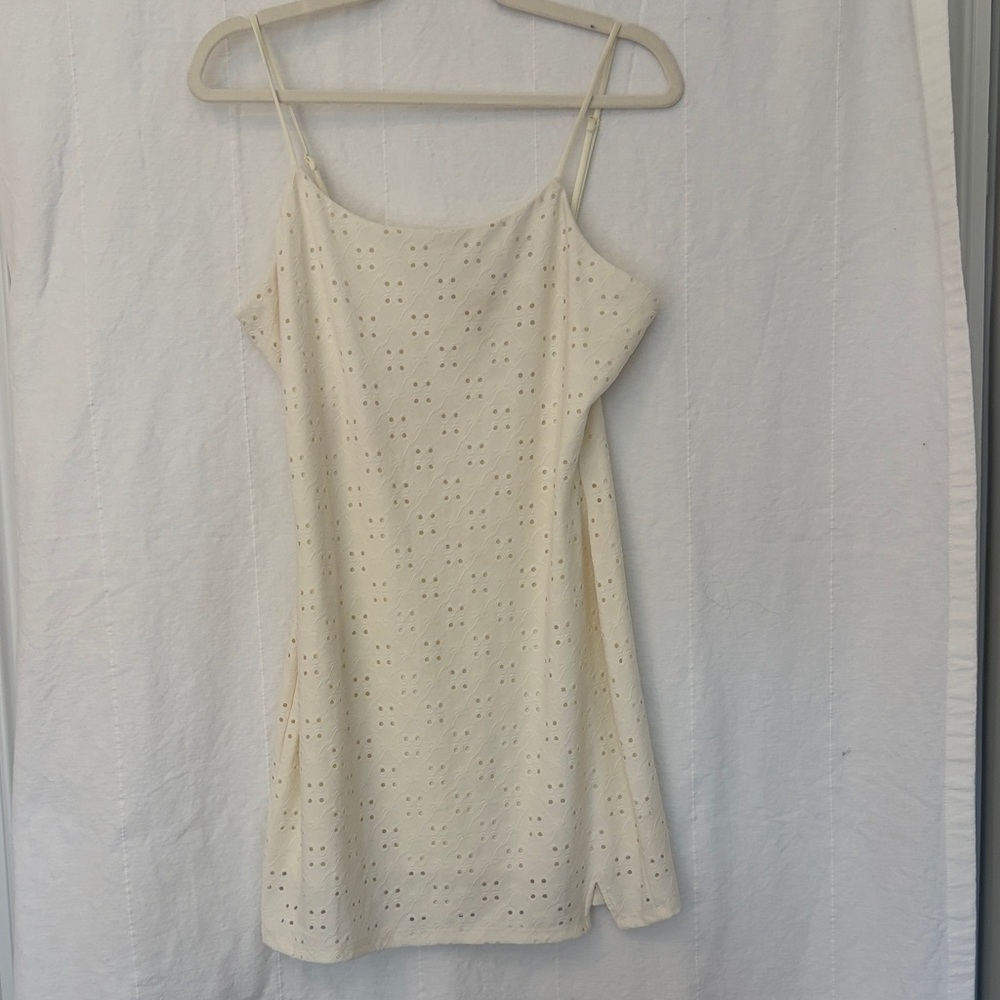 Ardene Cream Mini Dress, L